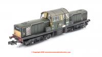 E84509 EFE Rail Class 17 Diesel Locomotive number D8600 in BR Green livery with small yellow panel and weathered finish